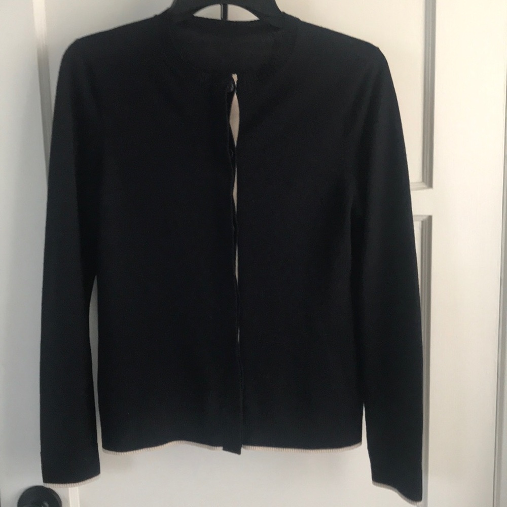 Brooks Brothers 100% Merino wool cardigan